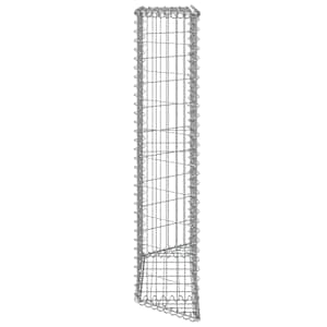 Gabionový vyvýšený záhon trapéz pozinkovaná ocel 100x20x100 cm - obrázek 7
