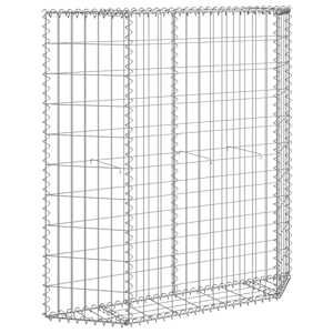 Gabionový vyvýšený záhon trapéz pozinkovaná ocel 100x20x100 cm - obrázek 8