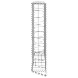 Gabionový vyvýšený záhon trapéz pozinkovaná ocel 150x20x100 cm - obrázek 7