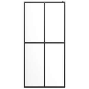 Průchozí sprchová zástěna čiré tvrzené sklo 80 x 195 cm - obrázek 4