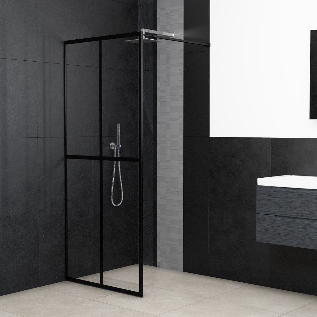 vidaXL Paravan duș walk-in, 140×195 cm, sticlă securizată transparentă vidaXL