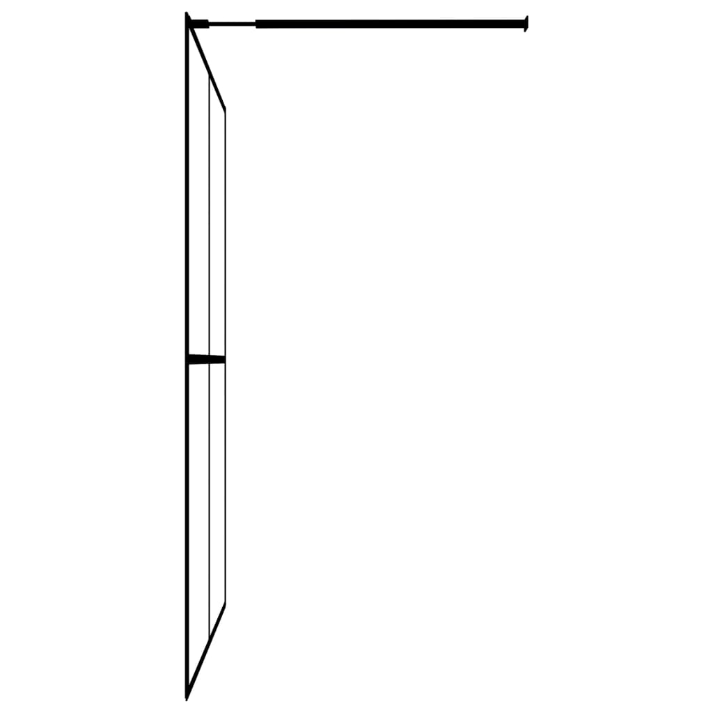 Walk-in Shower Enclosure Bathroom Wall Panel Screen Tempered Glass vidaXL - Picture 40 of 79