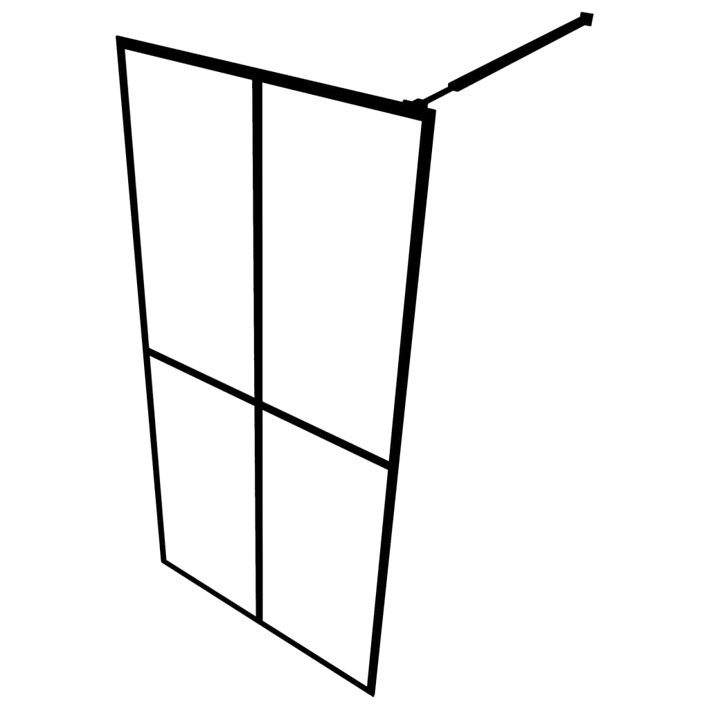 Walk-in Shower Enclosure Bathroom Wall Panel Screen Tempered Glass vidaXL - Picture 72 of 79