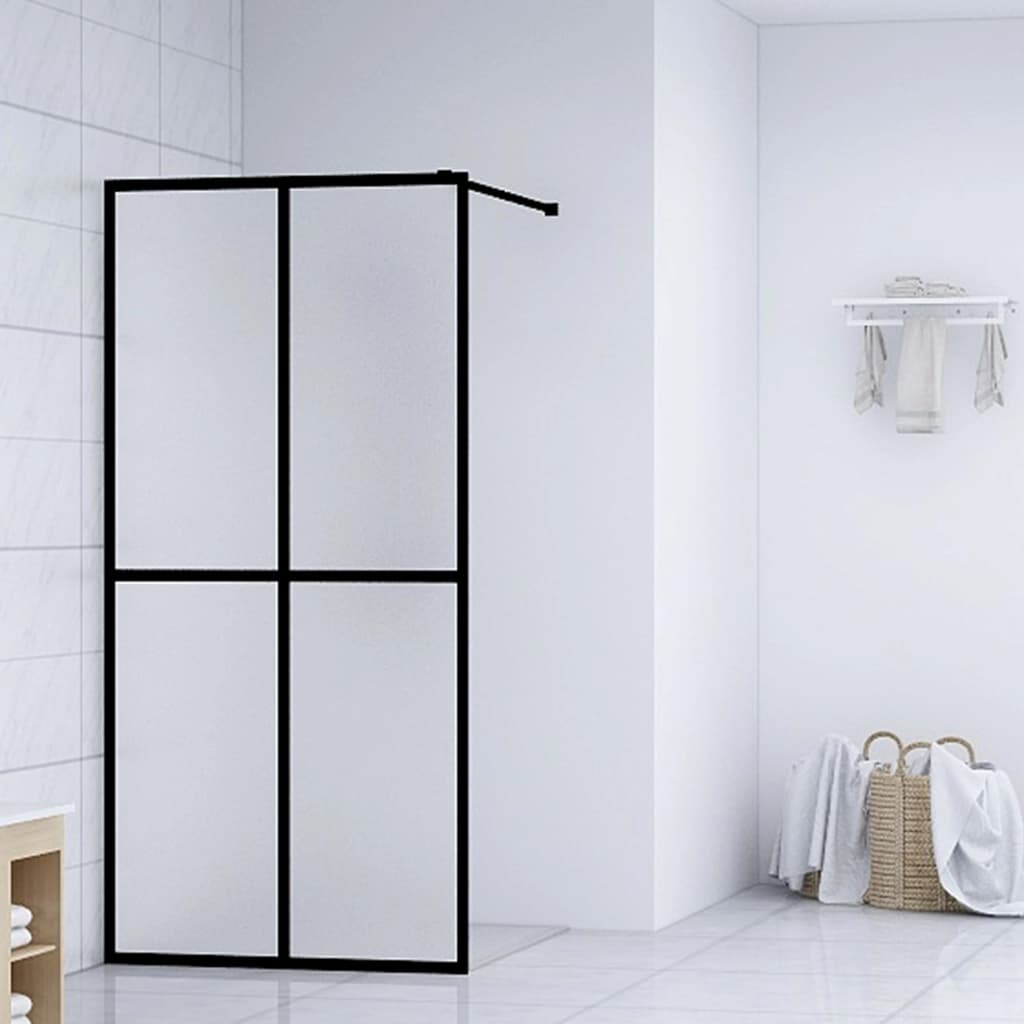 Walk-in Shower Enclosure Bathroom Wall Panel Screen Tempered Glass vidaXL - Picture 69 of 79