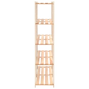 Úložný regál 5 polic 170 x 38 x 170 cm masivní borovice 500 kg - obrázek 4