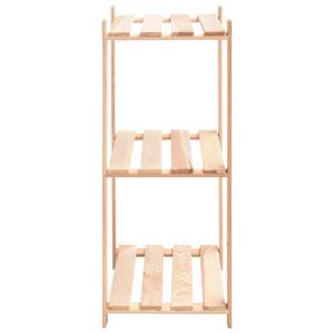 Úložný regál 3 police 60 x 38 x 90 cm masivní borovice 150 kg - obrázek 4