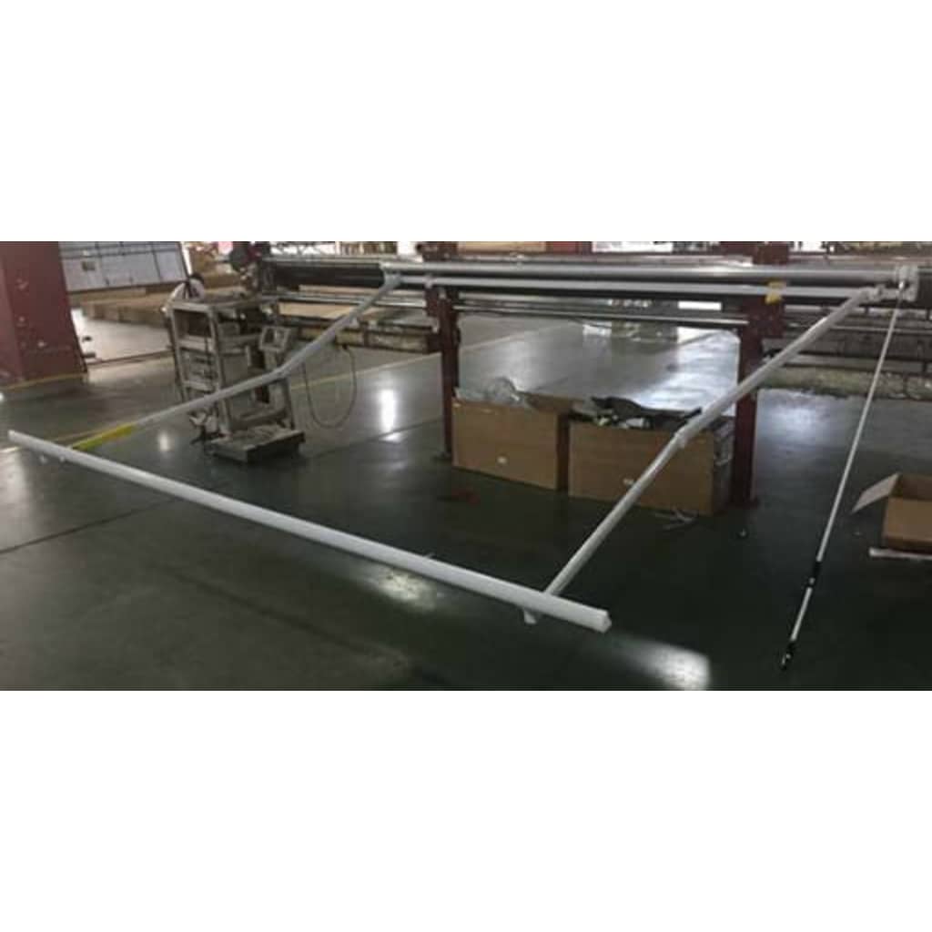 Zijde Frame Antraciet 4,5 x 2,5 m Aluminium image 9