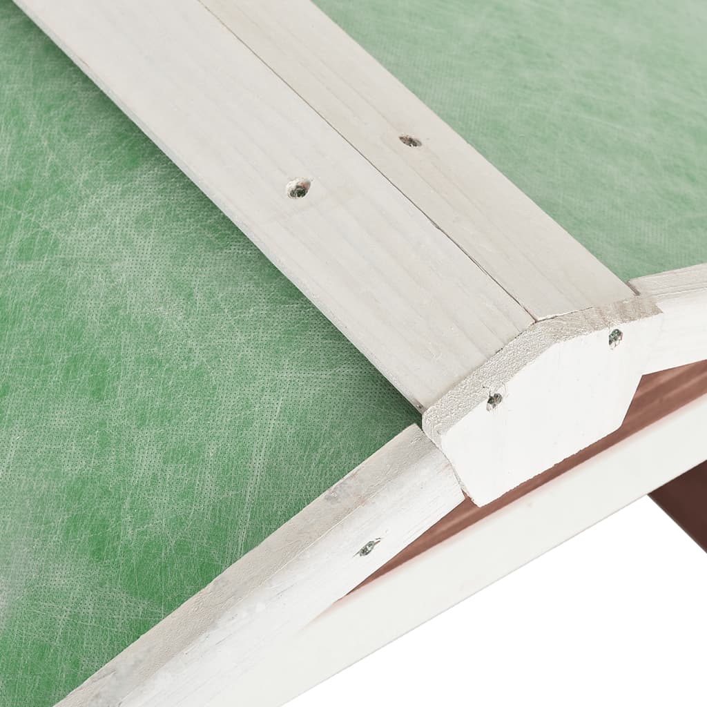 Garage De Tondeuse à Gazon 72x87x50 Cm Moka Et Blanc Sapin VidaXL 18 width=274