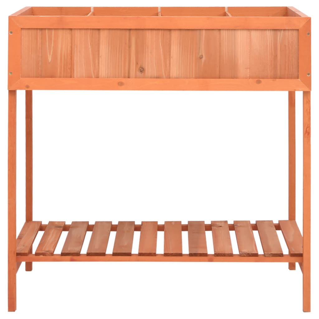 

vidaXL Kruidenplantenbak 80x60x80 cm massief vurenhout