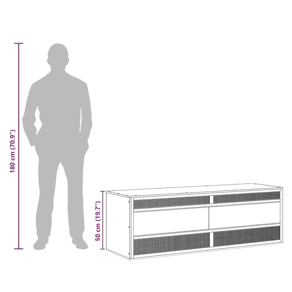 Терариум, инженерно дърво, 120x50x50 см - Image 8