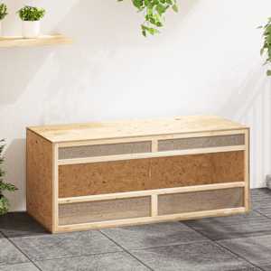 Terarij iz konstruiranega lesa 120x50x50 cm