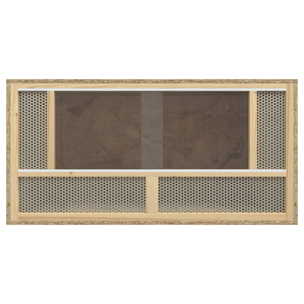vidaXL Terrarium 80x40x40 cm bewerkt hout afbeelding