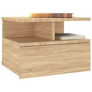 vidaXL Κομοδίνο Κρεμαστό Sonoma Δρυς 40 x 31 x 27 εκ. από Επεξ. Ξύλο