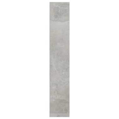 vidaXL Armário para CD 21x16x93,5 cm contraplacado cinzento cimento[5/6]