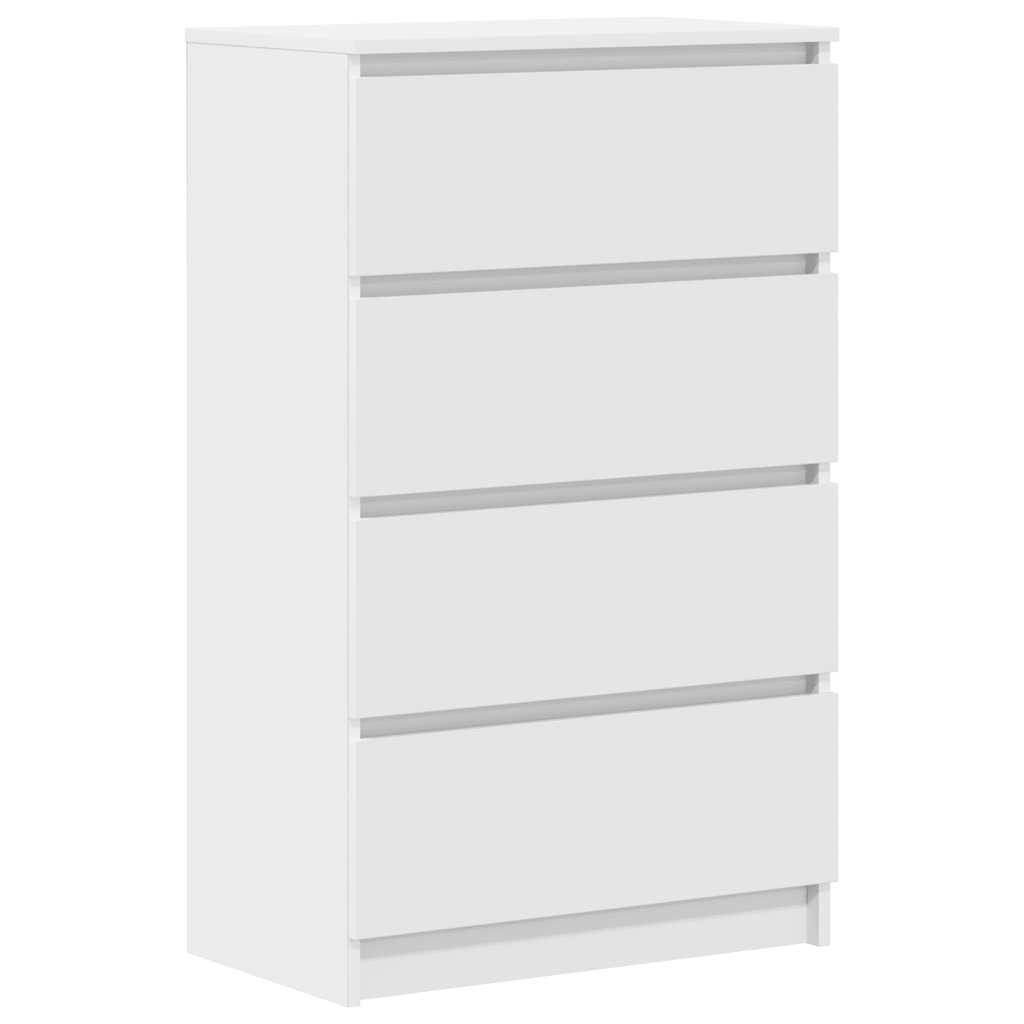 vidaXL Příborník bílý 60 x 35 x 98,5 cm kompozitní dřevo
