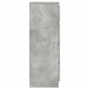 Příborník betonově šedý 60 x 35 x 98,5 cm kompozitní dřevo - obrázek 7