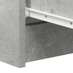 Příborník betonově šedý 60 x 35 x 98,5 cm kompozitní dřevo - obrázek 10
