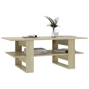 vidaXL Τραπεζάκι Σαλονιού Sonoma Δρυς 110x55x42 εκ. από Μοριοσανίδα