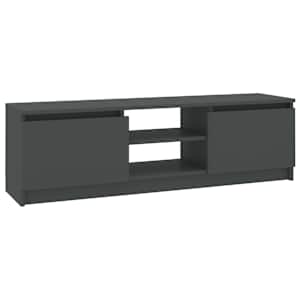 TV stolek šedý 120 x 30 x 35,5 cm kompozitní dřevo - obrázek 2