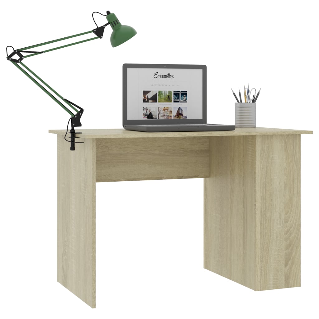 Schreibtisch Sonoma-Eiche 110x60x73 cm Spanplatte