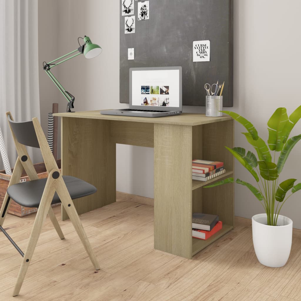 Schreibtisch Sonoma-Eiche 110x60x73 cm Holzwerkstoff kaufen
