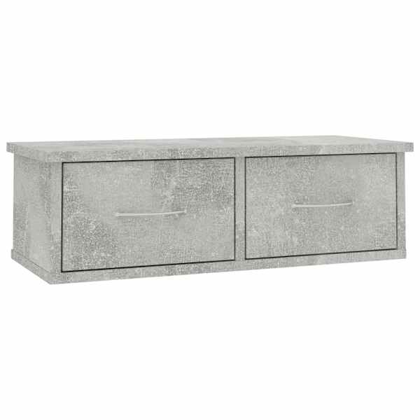 vidaXL seinasahtlid, betoonhall 60 x 26 x 18,5 cm tehispuit