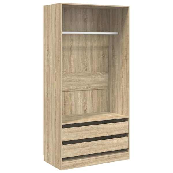 vidaXL garderoob Sonoma tamm 100 x 50 x 200 cm tehispuit
