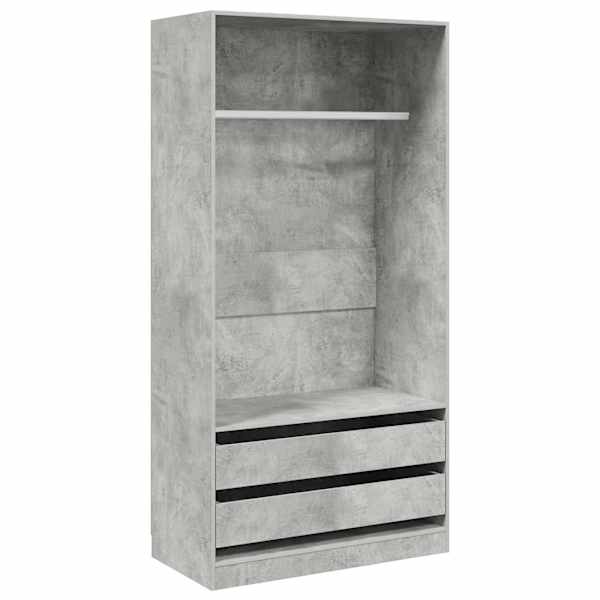 vidaXL garderoob betoonhall 100 x 50 x 200 cm tehispuit