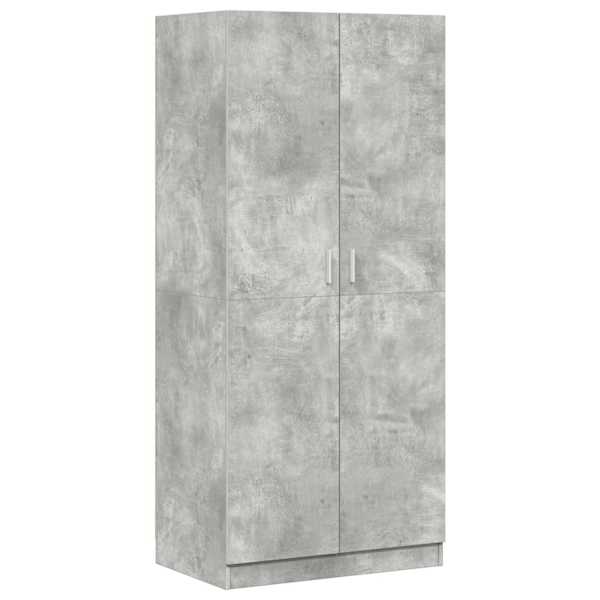 vidaXL garderoob betoonhall 80 x 52 x 180 cm tehispuit