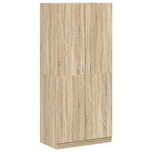 Šatní skříň dub sonoma 90 x 52 x 200 cm kompozitní dřevo - obrázek 2