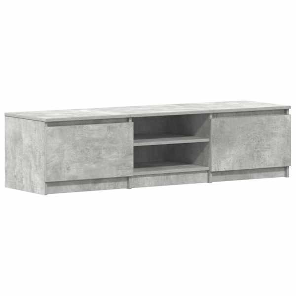 vidaXL telerialus, betoonhall, 140 x 40 x 35,5 cm, tehispuit