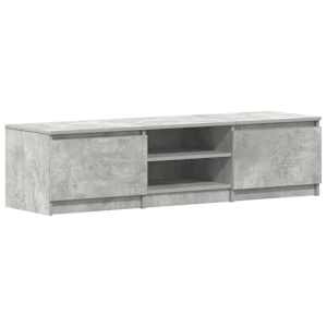 TV stolek betonově šedý 140 x 40 x 35,5 cm kompozitní dřevo - obrázek 2