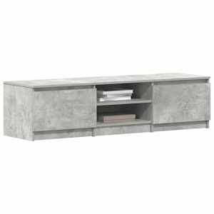 TV stolek betonově šedý 140 x 40 x 35,5 cm kompozitní dřevo - obrázek 4