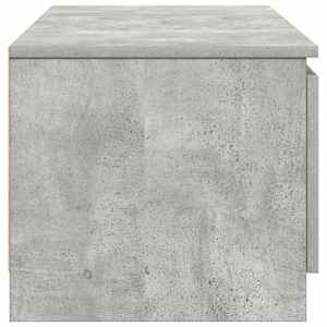 TV stolek betonově šedý 140 x 40 x 35,5 cm kompozitní dřevo - obrázek 7