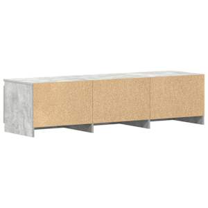 TV stolek betonově šedý 140 x 40 x 35,5 cm kompozitní dřevo - obrázek 8