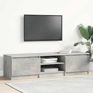 TV stolek betonově šedý 140 x 40 x 35,5 cm kompozitní dřevo - obrázek 1