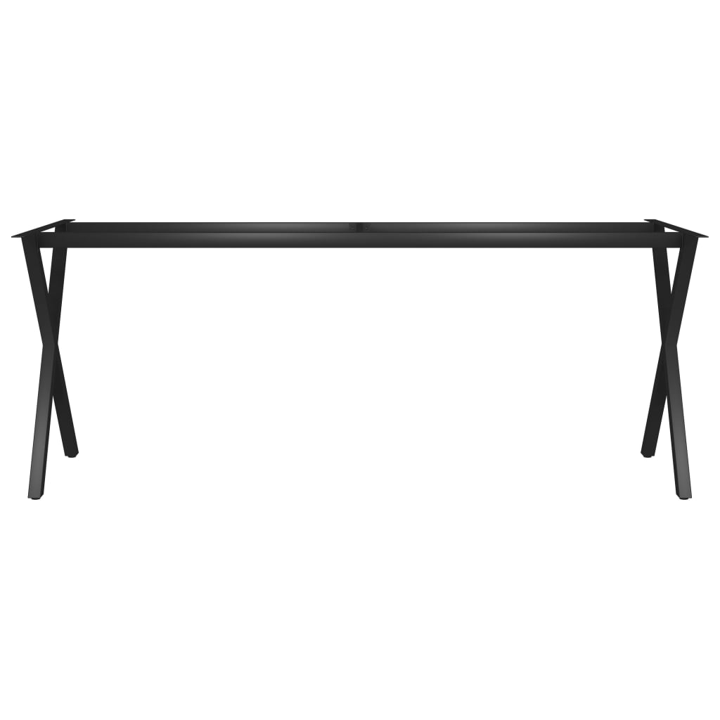 vidaXL Noge za blagovaonski stol u obliku slova X 200 x 80 x 72 cm