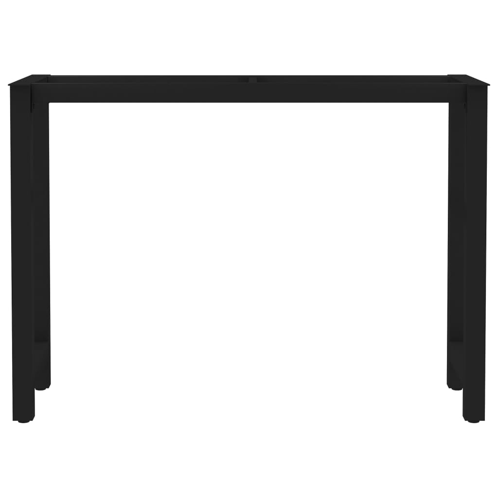 vidaXL Estructura de mesa de comedor en forma de H 120x50x72 cm