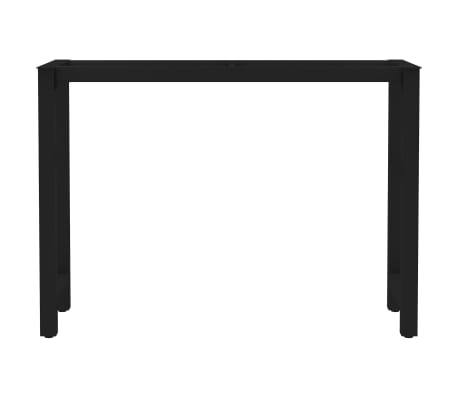 vidaXL Estructura de mesa de comedor en forma de H 120x50x72 cm