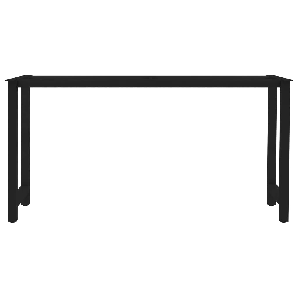 vidaXL Estructura de mesa de comedor en forma de H 140x60x72 cm