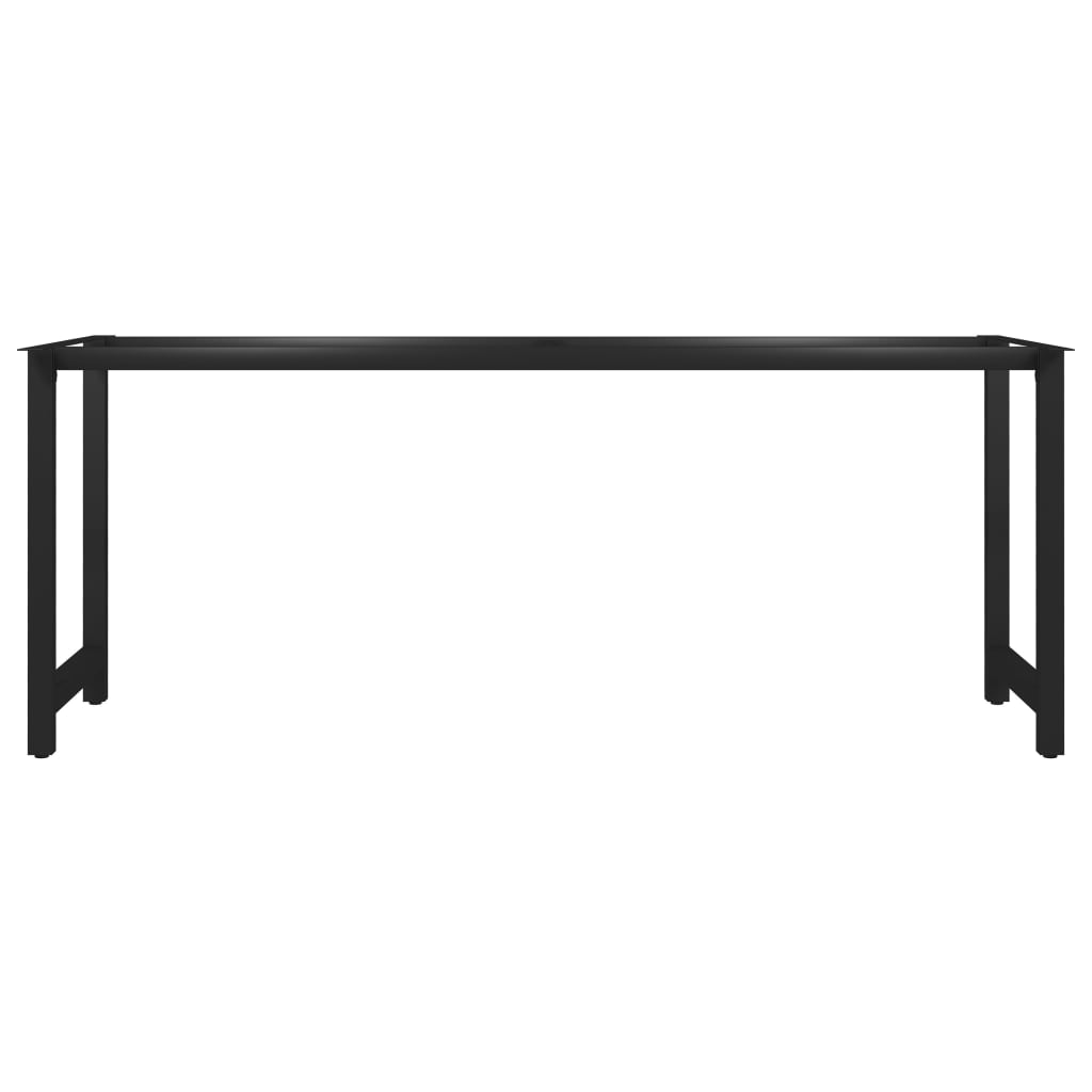 vidaXL Estructura de mesa de comedor en forma de H 200x80x72 cm