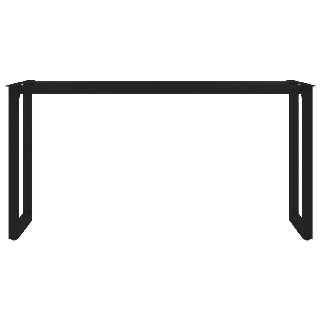 vidaXL Rama do stołu z nogami w kształcie O, 140 x 60 x 72 cm