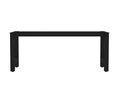 vidaXL Bench Leg H Frame 105x36x42 cm