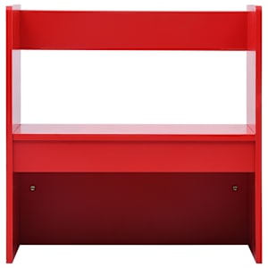 3dílná sada dětského stolu a židlí tvar hasičského auta dřevo - obrázek 13