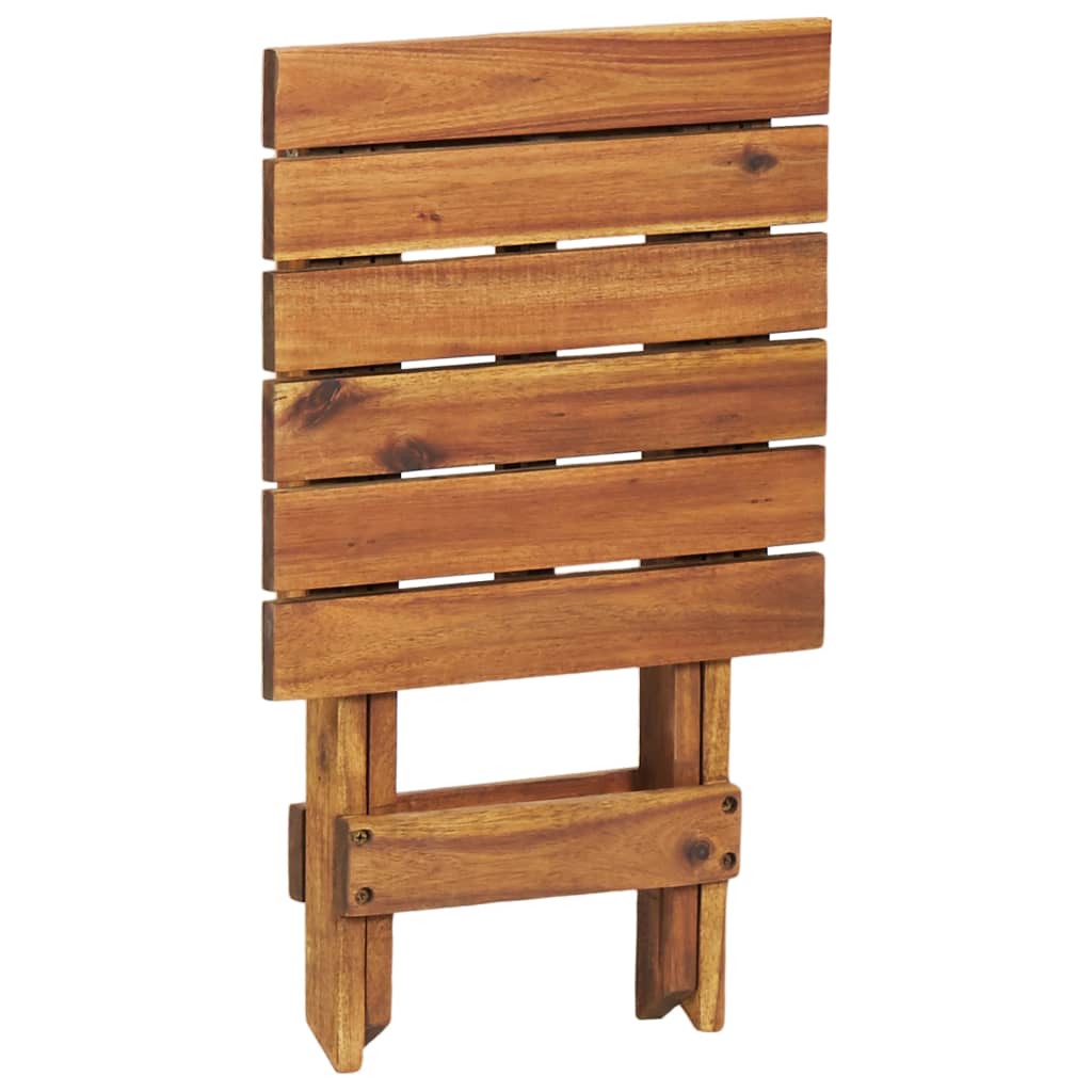 vidaXL Plant Stand 11.8"x11.8"x15" Solid Acacia Wood