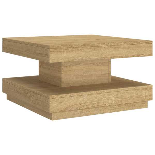 vidaXL kohvilaud, helepruun, 60 x 60 x 35 cm, MDF