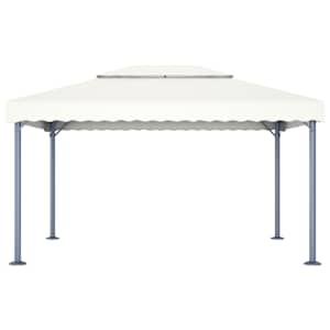 Altán 400 x 300 cm krémový hliník - obrázek 2