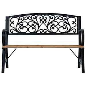 Zahradní lavice 120 cm dřevo - obrázek 2
