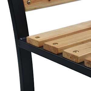 Zahradní lavice 120 cm dřevo - obrázek 6