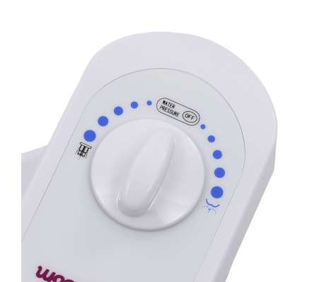 VidaXL Bidetaansluiting voor toiletbril enkel mondstuk